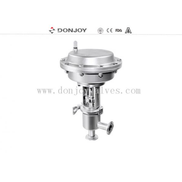 Quality Thin film Pneumatic Aseptic Reversing Seat Valve DN25-DN100 with SS316L for sale