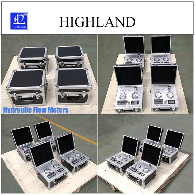 China HIGHLAND Precise Flow Measurement Hydraulic Tester Data Display For Cement Mixer factory