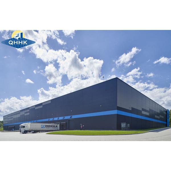 Quality QHHK Prefabricated Steel Structure Hangar/Exhibition Hall/Shopping Mall/Stadium for sale
