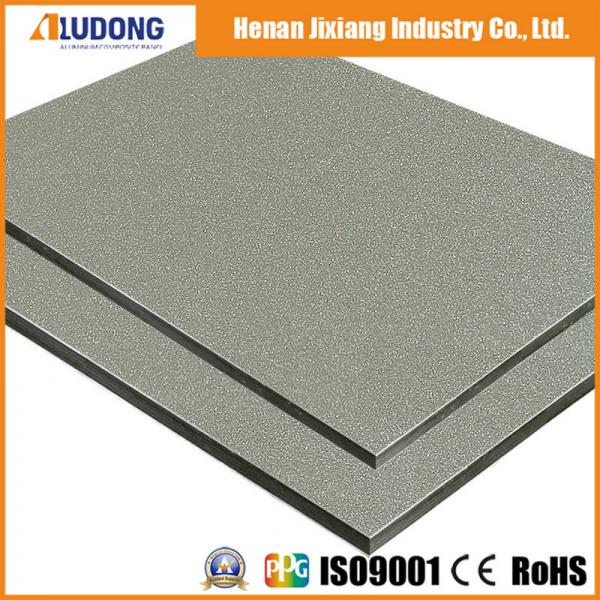 Quality External Wall Antibacterial Silver Brushed 1250mm*3050mm 3mm ACM Panel for sale