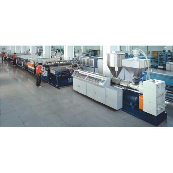 Quality CE Certificated PP Hollow Sheet Extrusion Line PLC Temperature Control System for sale