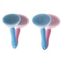 China Pet Hair Remover Brush Dog Hair Removal Brush For Short Hair Dog Silicone Hair Brush Dog Brush factory