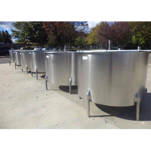 Quality Agitator Milk Mixing Tank Heated Stainless Steel Tank Electric Motor ISO for sale