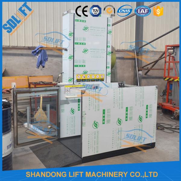 Quality Stainless Steel Outdoor Hydraulic Disability Lifting Equipment 300kgs Loading for sale