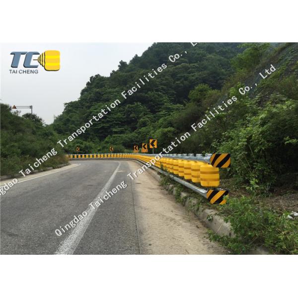 Quality Metal Highway Roller Barrier Road Protection Barriers For Curved Tunnel for sale