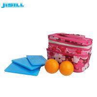 China Portable HDPE Plastic Reusable Ultra Thin Ice Pack Cooler Cold Packs For Cooler Bags factory