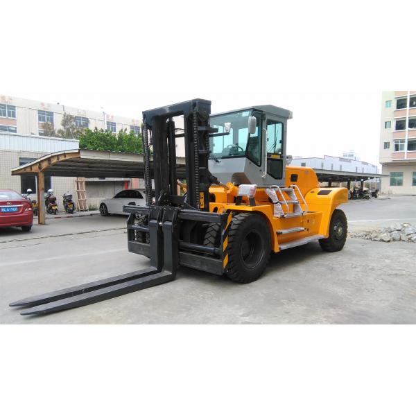 Quality Volvo Energy Saving Engine Diesel Forklift Truck Yellow Color High Performance for sale