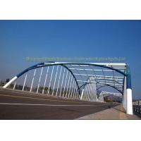 China Q235 Q345 Frame Multi Trusses Prefab Steel Frame Bridge With Drawing factory