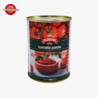 China Easy Open Lid Can Tomato Paste , 140g Per Tin Red Tomato Paste factory