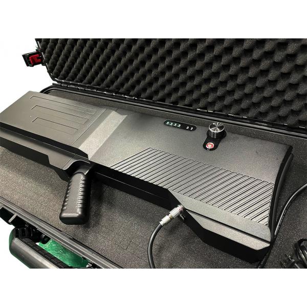 Quality 400mhz to 6ghz drone signal jammer gun anti-drone system 3.5kg weight for sale