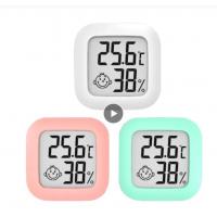 China Mini Indoor LCD Digital Room Thermometer Hygrometer Gauge Sensor Humidity Meter factory
