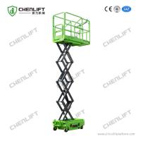 China Small Size Mini Mobile Scissor Lift 3 Meters Height For Cleaning factory