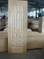 China Natural Teak Veneer HDF MDF Door Skin For Commercial Interior Wood Doors Faced factory