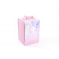 Quality Pink Candle Packaging Box Kraft Paper 2.5mm Thickness For Glass Cover for sale