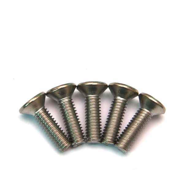 din965 countersunk machine screw flat head cross drive stainless