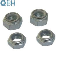 China Hexagon Head Thin Nylon Lock Nuts Fine Thread Of Hot Forging DIN985 factory