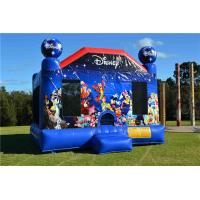 China Durable Toddler Inflatable Bouncer , Outdoor Commercial World Disney Jumping Castle factory