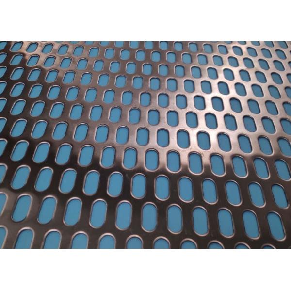 Quality SS201 SS304 Stainless Steel 4x8 Perforated Metal Sheet 2mm Round Hole for sale