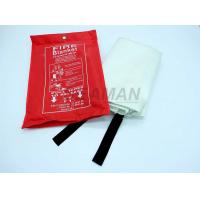 China EN1869 PVC Red Bag Marine Fire Fighting Equipment Fiber Glass Fire Blanket factory