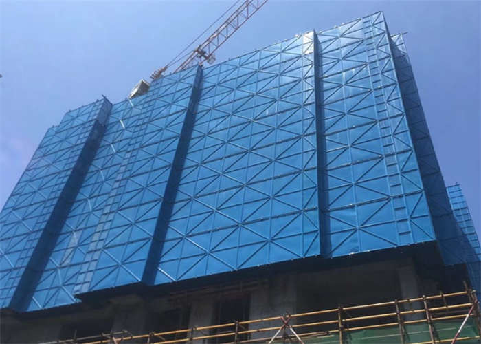 China Blue Steel Plated Construction Perimeter Safety Screens ISO9001 for sale
