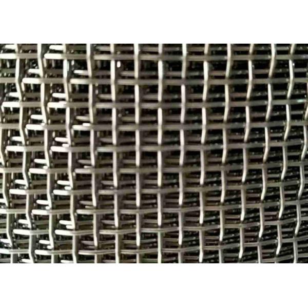 Quality 0.5 To 8mm Stainless Steel Crimped Wire Mesh 1 To 20 Mesh Bright Silver for sale