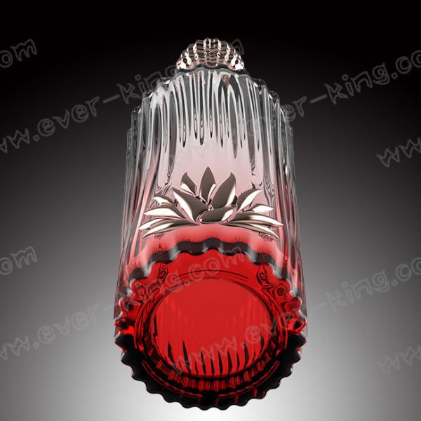 Quality Liquor Spirit Glass Bottle Logo Embossed Customized 750ml for sale