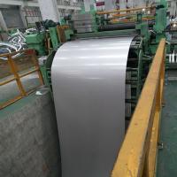 China Slit Edge Stainless Steel Strips with Long-Lasting PVC Film Protection factory