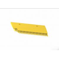 Quality Yellwo Powder Coated Moving Walk Comb For Pallet Plastic Inserts for sale