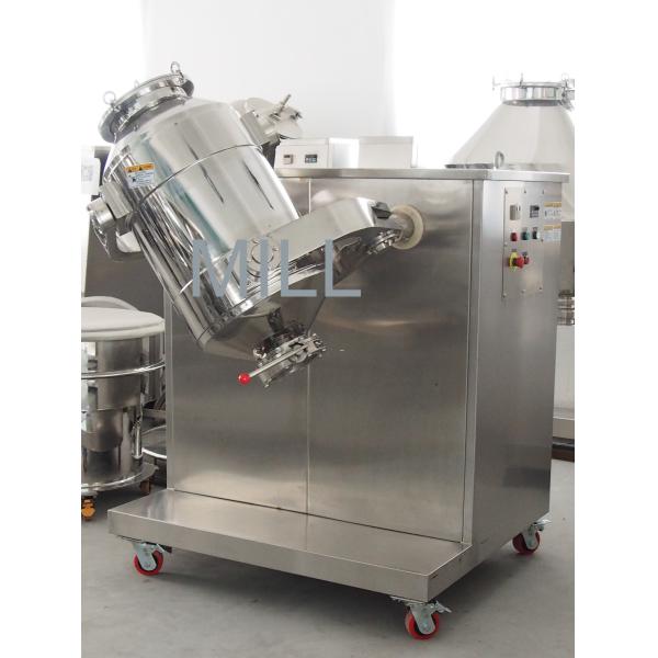 Quality Pharmaceutical 1000L 3D Dry Powder Tumbler Mixer for sale