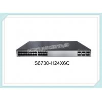 Quality S6730-H24X6C Huawei Network Switch 24x10G SFP+ Ports 6*40GE/100GE QSFP28 Ports for sale
