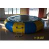 China Non - Toxic Blow Up Water Trampoline , Outdoor Inflatable Water Toys For Adults factory