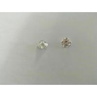 China Genuine 2.5 ct VVS Round Cut Loose Moissanite 8.5 mm DEF White for sale