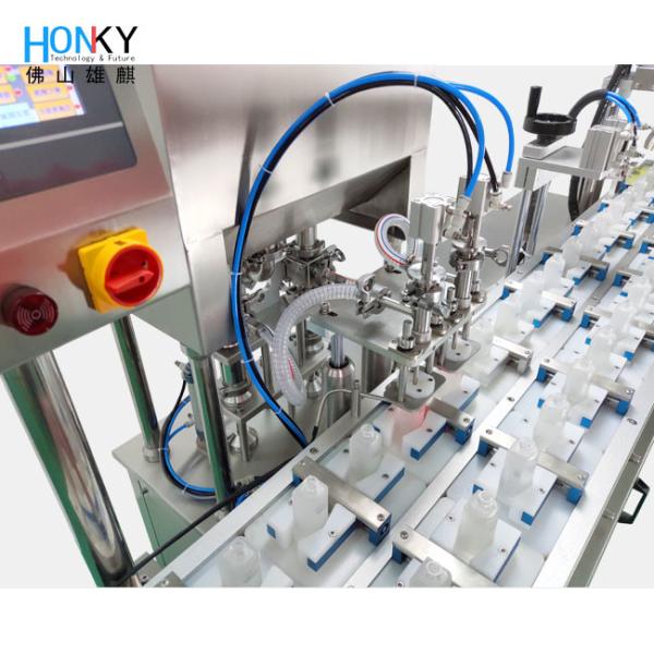 Quality 2400 BPH Cosmetic Cream Filling Machine Glass Mini Bottle Filler for sale