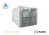 China Large Air Shower Pass Box For Exit Unit / Clean Room Pass Through Window factory