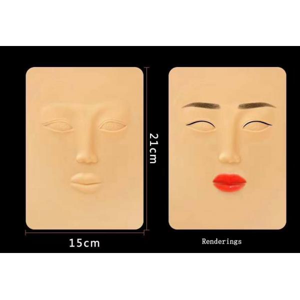 Quality OEM Permanet Microbalding PMU Practice Rubber Skins Eyebrow Makeup For Training for sale