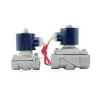 China 304/316 Stainless Steel Water Solenoid Valve with Direct Action Diaphragm Structure factory