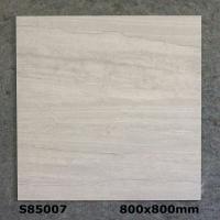 China Light Gray 800x800mm Rustic Floor Tile Glazed Split Ceramic Rustic Inside Tile factory