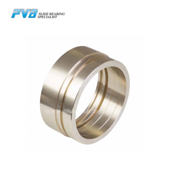 Quality CuZn25Al6Fe3Mn3 Solid Bronze Bushing Oil Lubricated Brass Bearing Bushing for sale