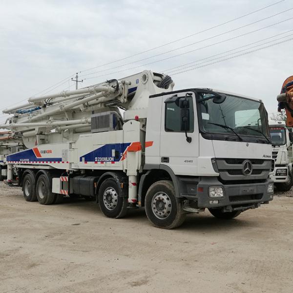 Quality 300KW 50M Used Truck Concrete Pump , Zoomlion Concrete Pump ZLJ5415THB125-50 for sale