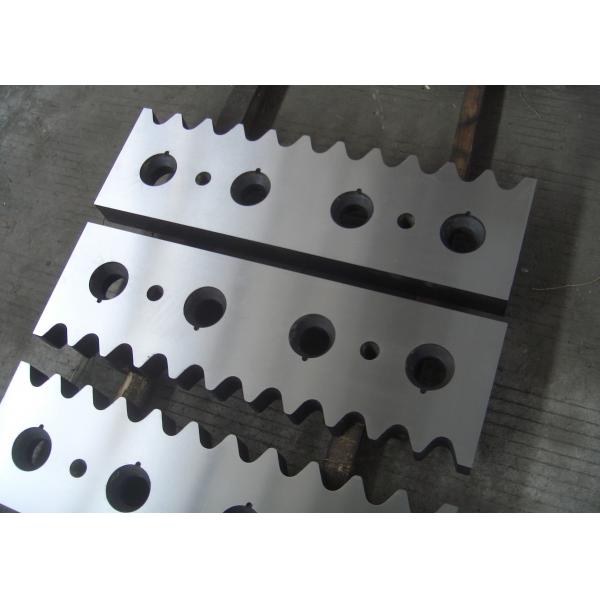 Quality d2 Industrial Hydraulic Shear Blade Steel Iron Bars Cutting for sale