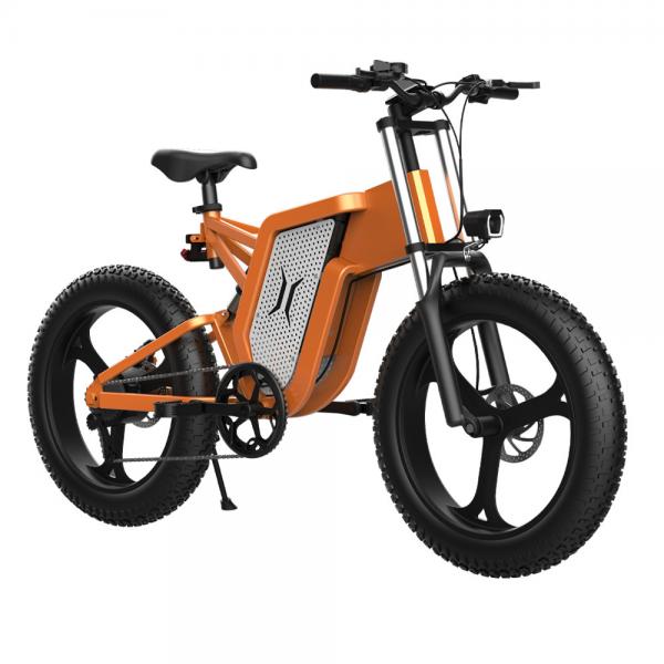 Quality 48v 500w Folding Mountain Ebike 20 Inch Motorized Bicycle For Beginners for sale