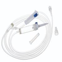 China 20 Drops Iv Infusion Giving Set Measure Hd Subcutaneous Blood Medical Iv Infusion Set With Burette factory