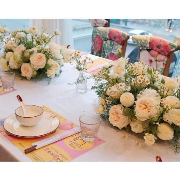Quality Peony Fake Flower Bouquet Arrangements For Restaurant for sale