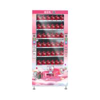 Quality LED lighting lucky vending machine with cashless payment systems, large box for sale