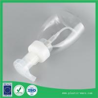 China empty cosmetic bottles clear plastic bottle with foam pump dispenser liquid soap bottle in 250ml factory