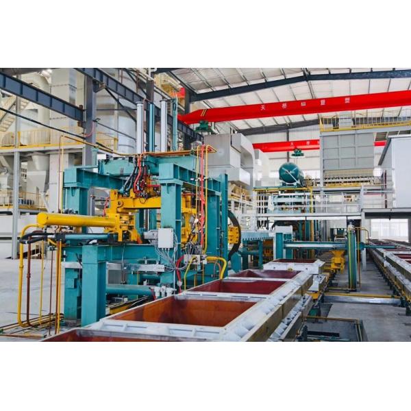 Quality Foundry Sand Casting High Pressure Moulding Line Customized Dimension Durable for sale