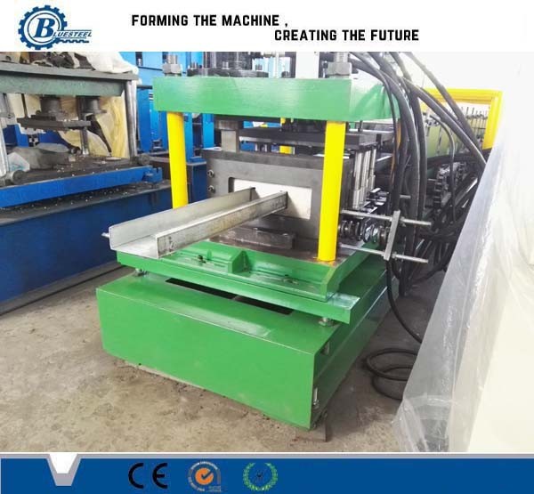 Quality Galvanized Steel C Shape Channel Purlin Roll Forming Machine Automatic Changable Size for sale