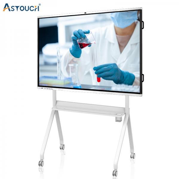 Quality Android 11 White Touch Interactive Flat Panel 98 Inch Intelligent For Infrared for sale