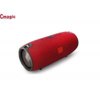 China leather fabric cloth Bluetooth speakers with FM radio/best loud Bluetooth speaker factory