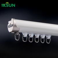 China Ceiling Mounted Aluminium Curtain Track 6.7m Length Easy To Install factory